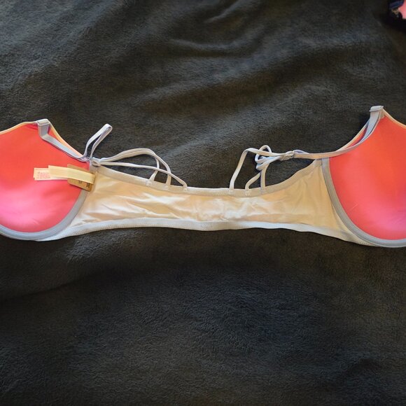 The Victoria's Secret Pink Tie Dye Wear Everywhere push up bra Front close 36DD - Picture 11 of 11